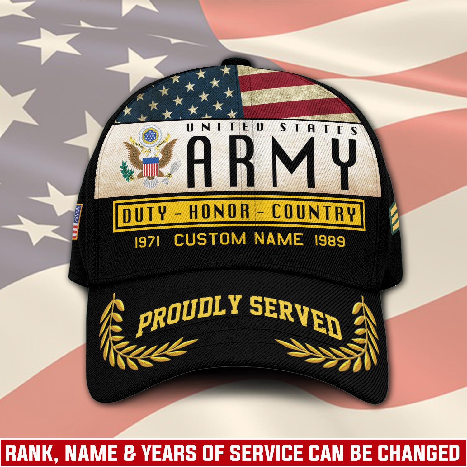 US Army, O 2 Army First Lieutenant - Classic Cap