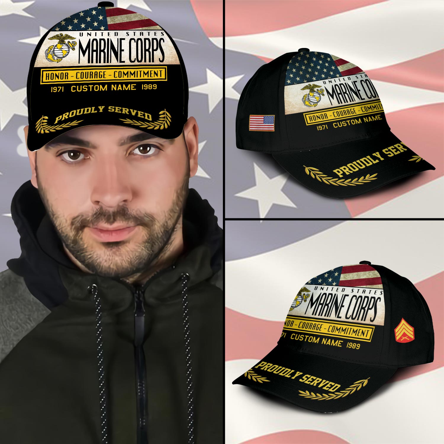 US Marine Corps, The Jarheads - Classic Cap - Image 3