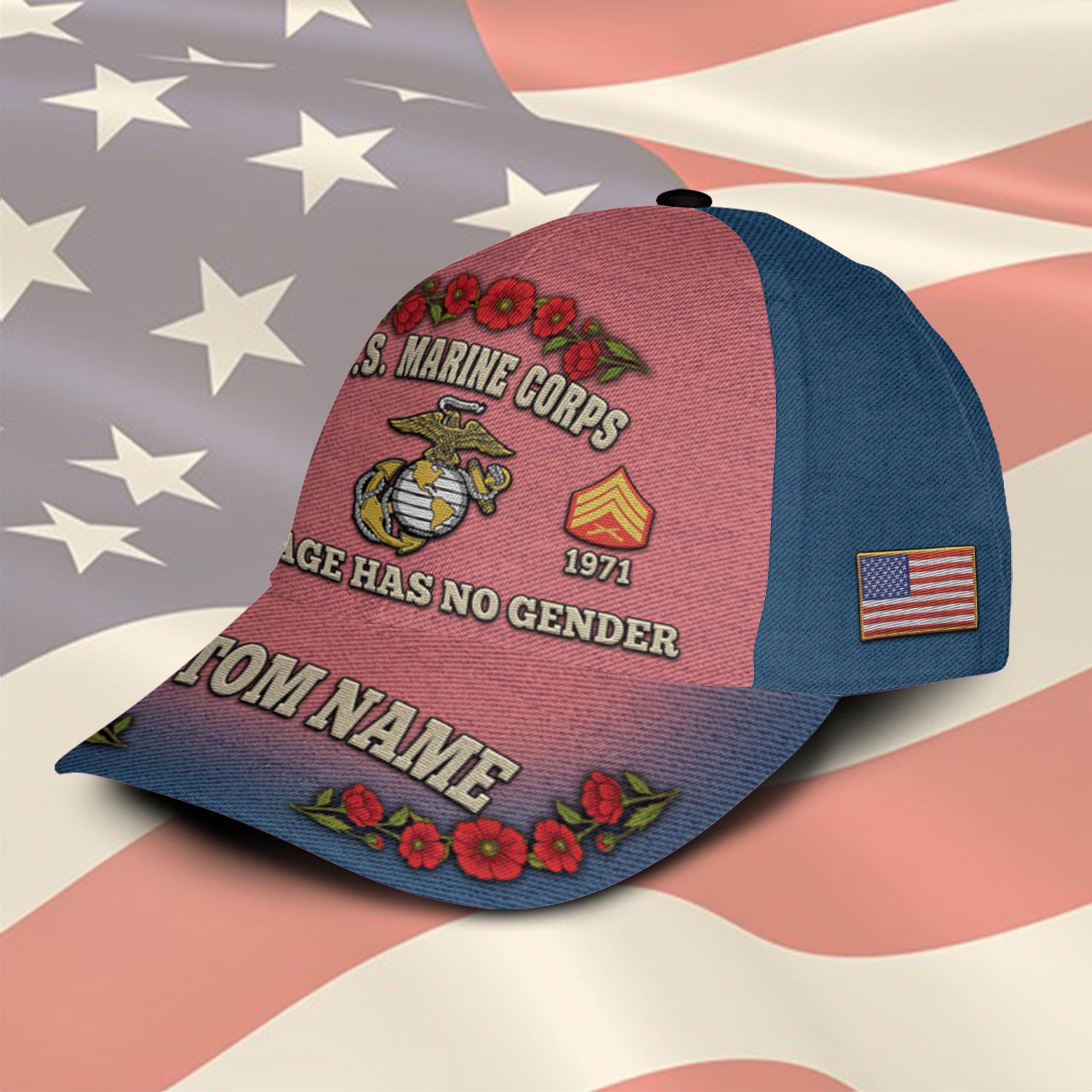 US Marine Corps, Proud To Have Served - Classic Cap - Image 2