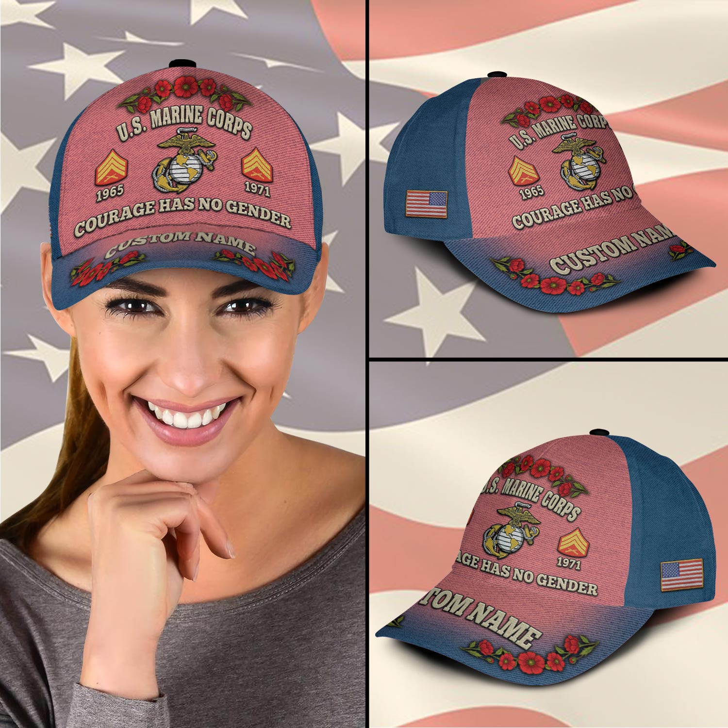 US Marine Corps, Proud To Have Served - Classic Cap - Image 3