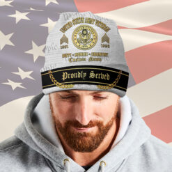Alternative view of US Army, Once A Soldier, Always A Soldier - Full-Printed Beanie Hat