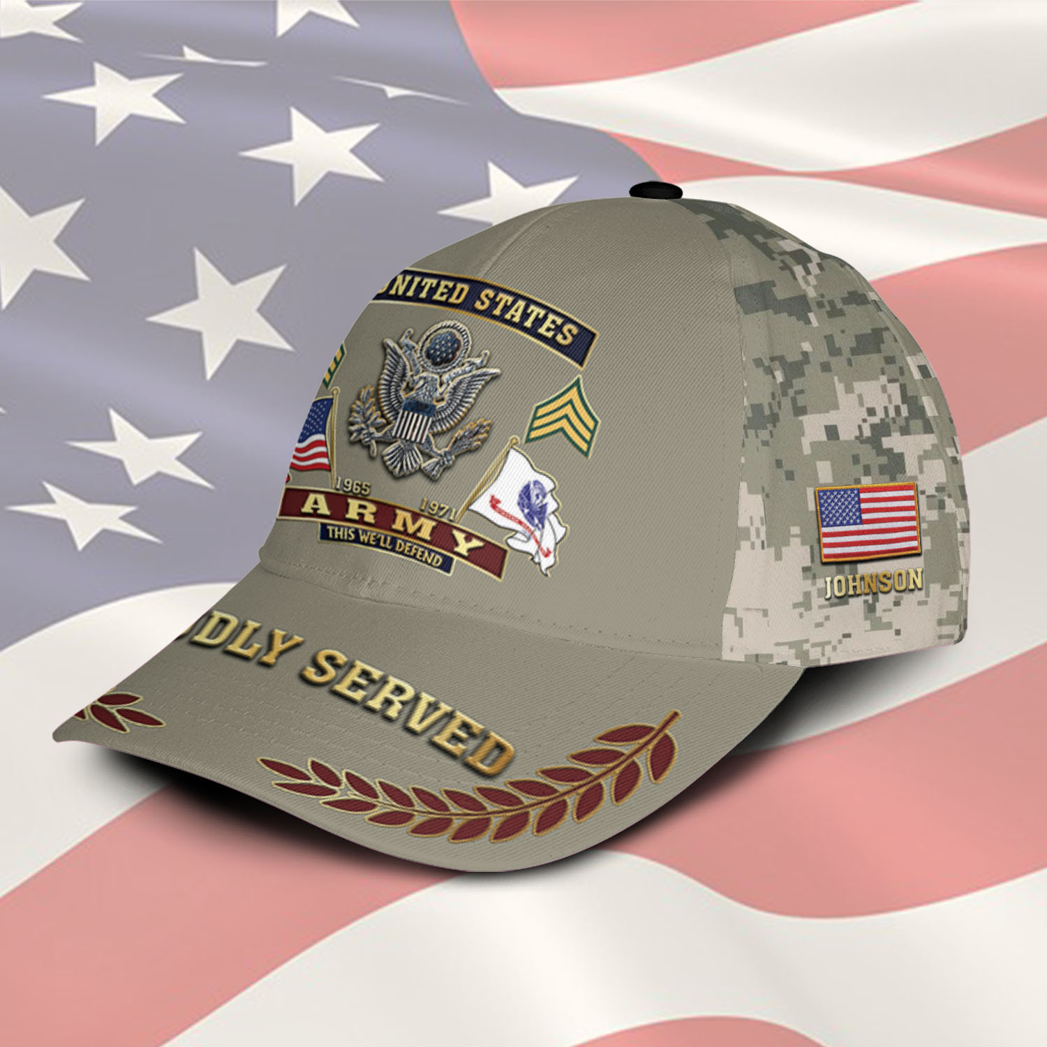 US Army, Life And Pride - Classic Cap - Image 2