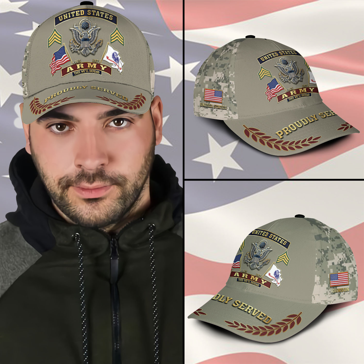 US Army, Life And Pride - Classic Cap - Image 3
