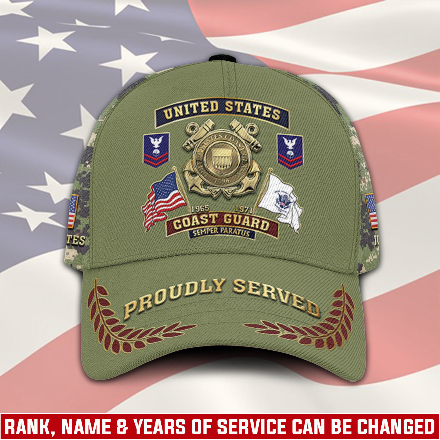 US Coast Guard, No One Gets Left Behind - Classic Cap