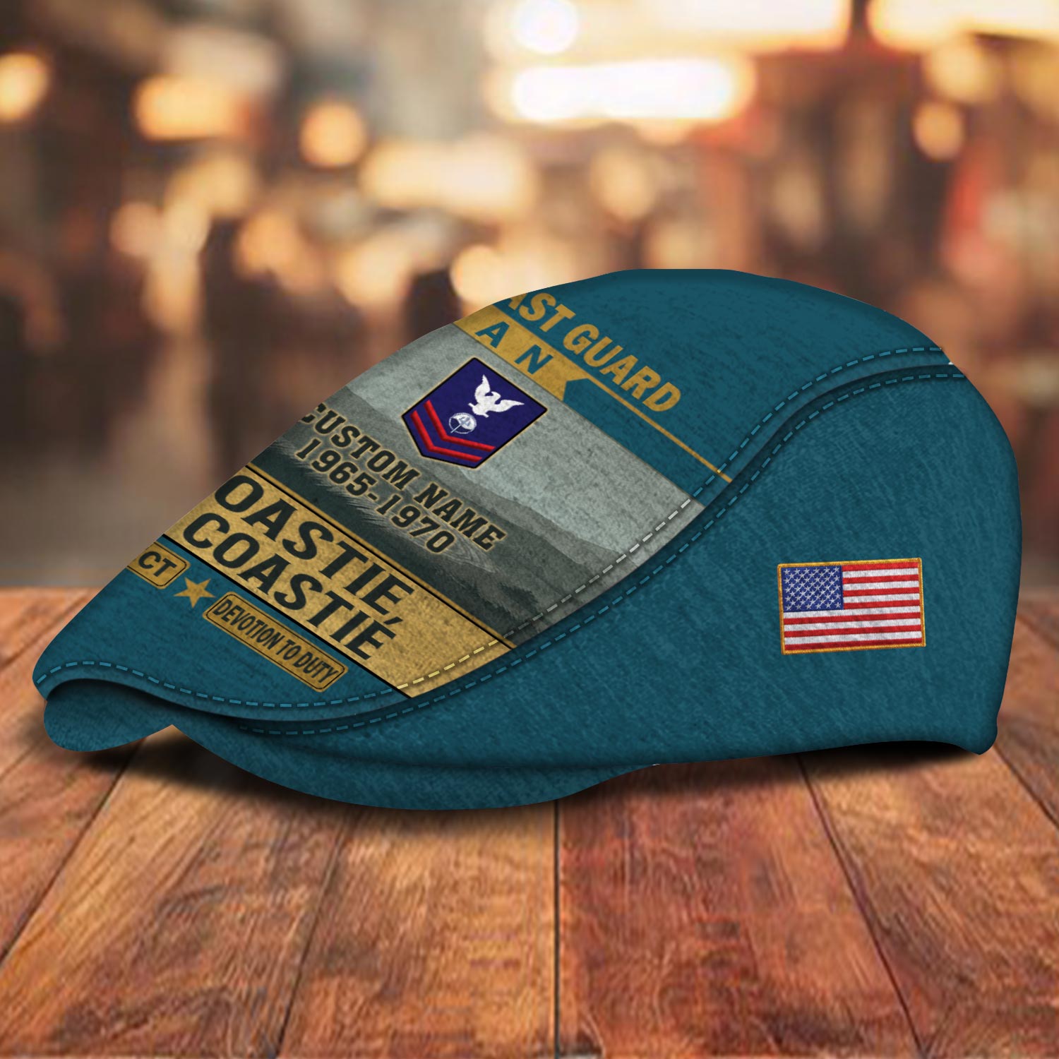 US Coast Guard, E 2 Blue - Jeff Cap - Image 2