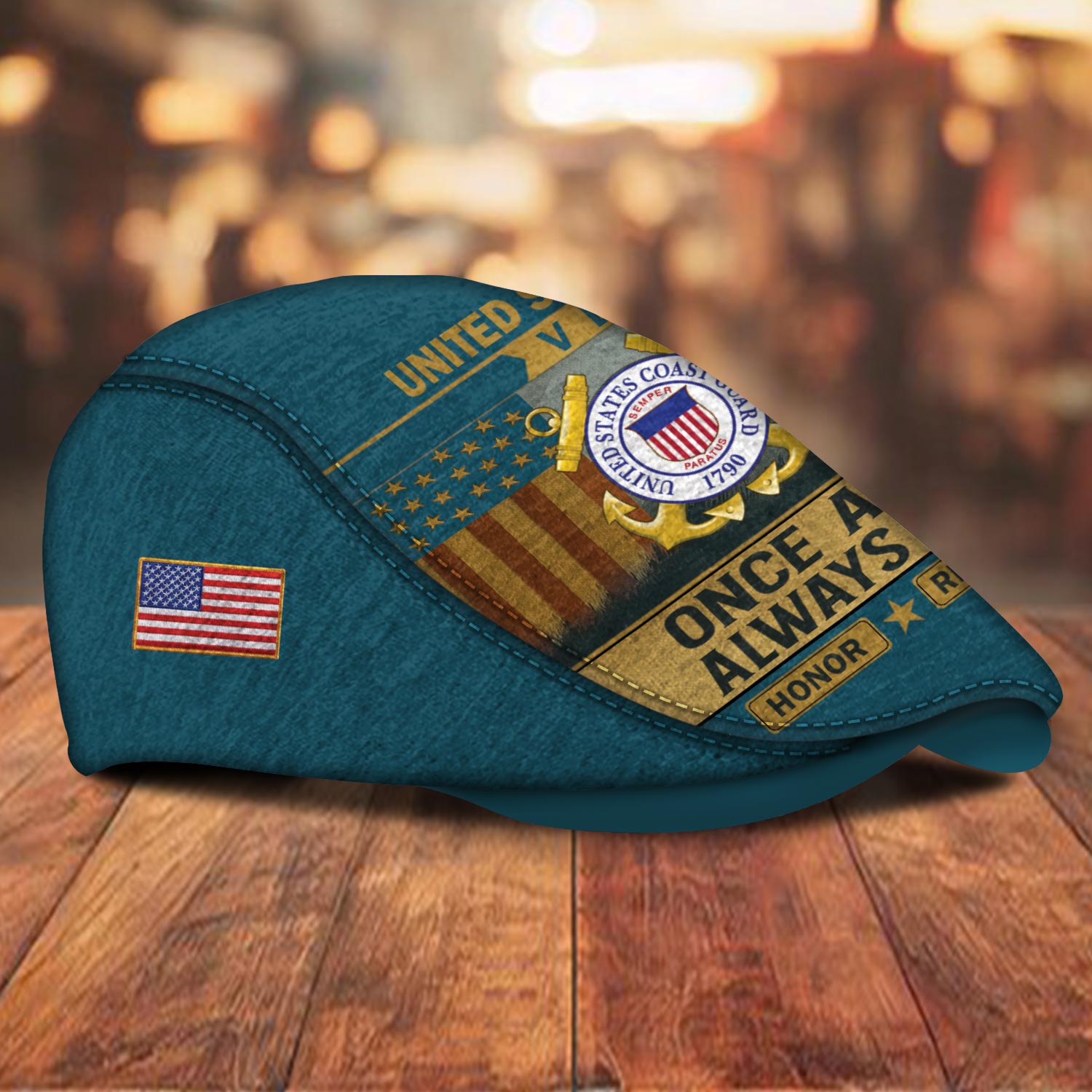 US Coast Guard, E 2 Blue - Jeff Cap - Image 3