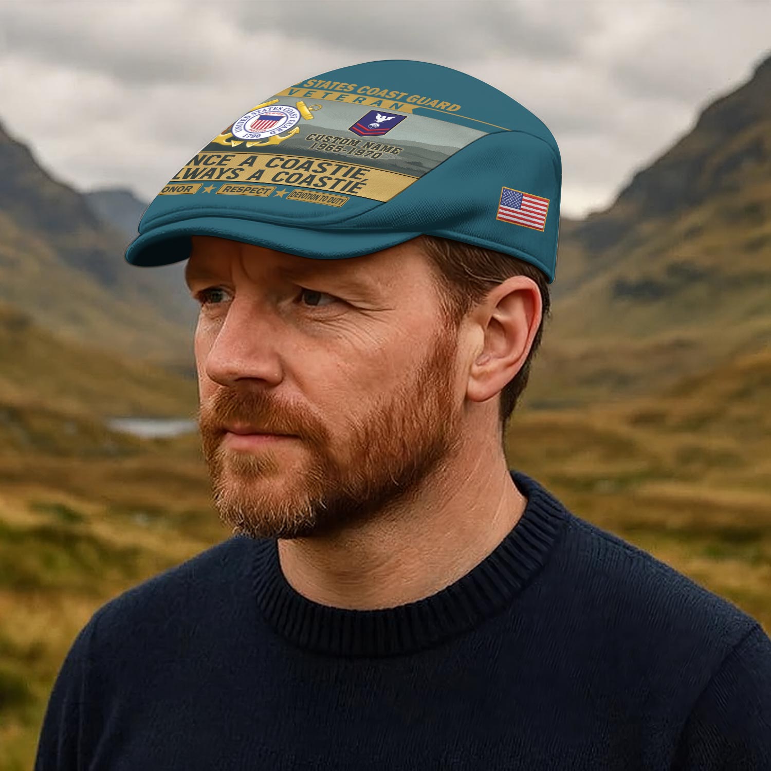 US Coast Guard, E 2 Blue - Jeff Cap - Image 4