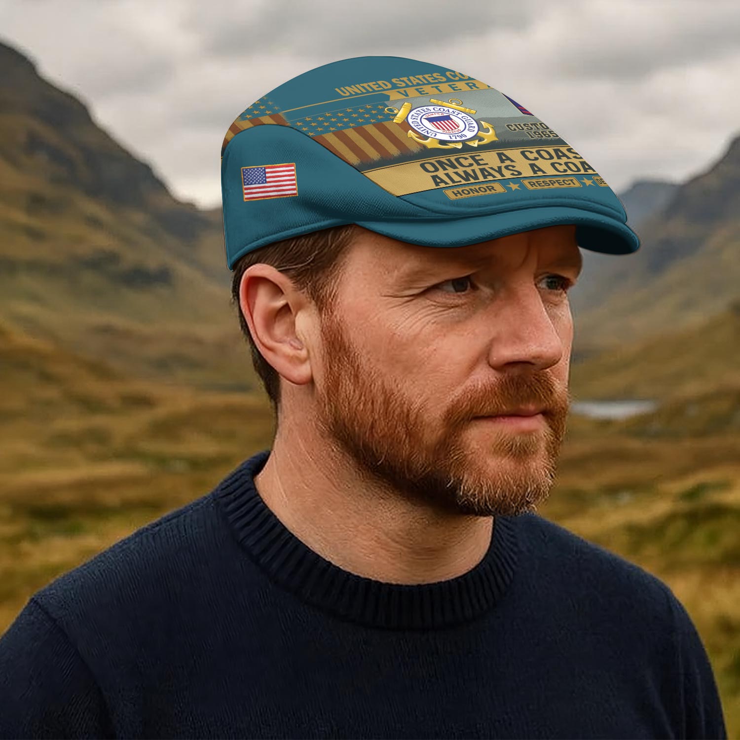 US Coast Guard, E 2 Blue - Jeff Cap - Image 6