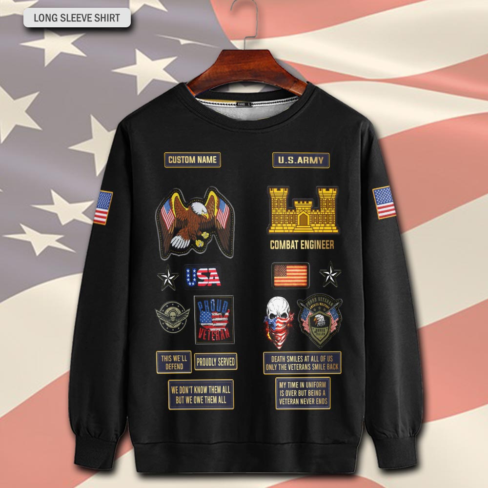 Army Branch, Freedom Isn't Free - Sweatshirt - Image 2