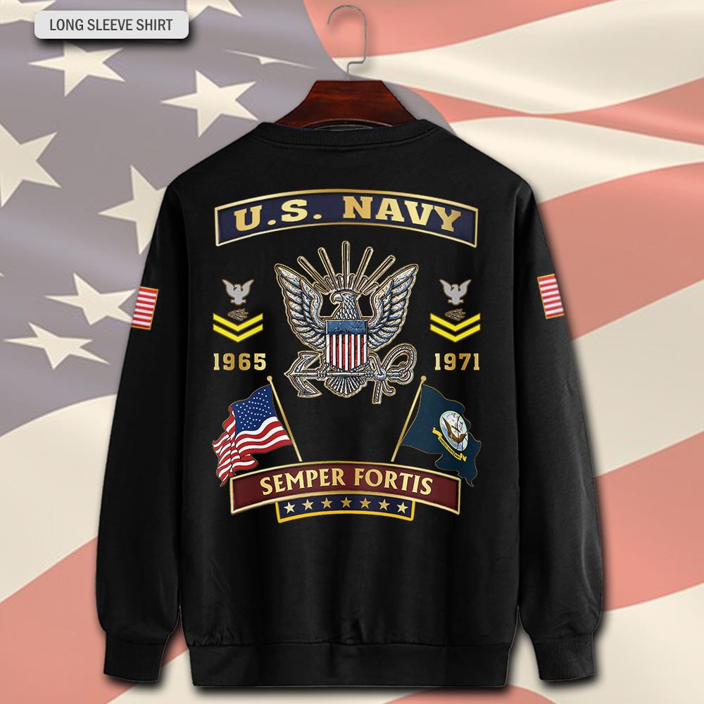Navy Badge, Always Remember, Never Forget - Sweatshirt - Image 3