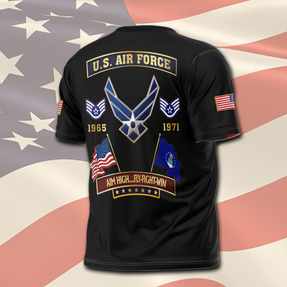 Air Force Command, E 3 Air Force Airman First Class - T-Shirt - Image 3