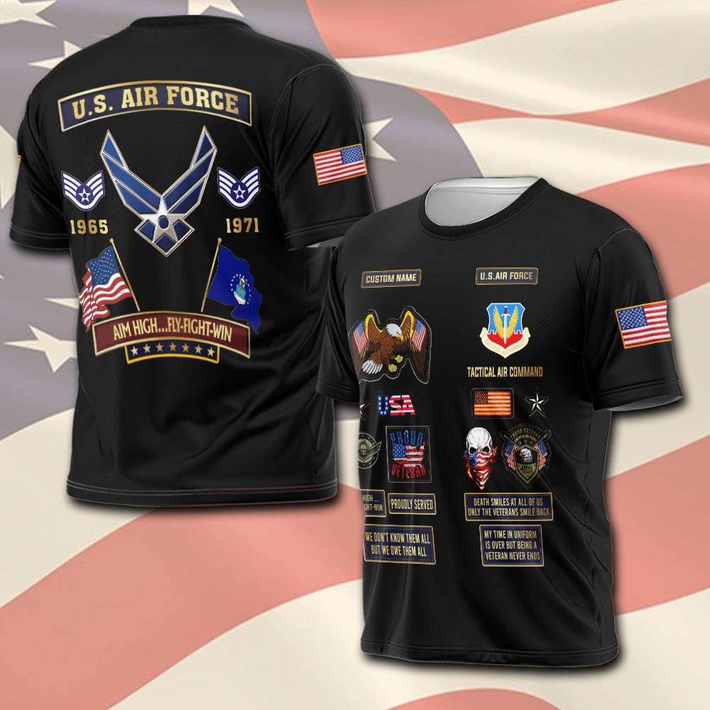 Air Force Command, E 3 Air Force Airman First Class - T-Shirt