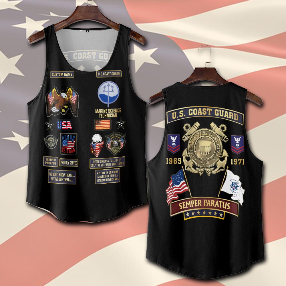 Coast Guard Rating, All Gave Some, Some Gave All - Tank-Top
