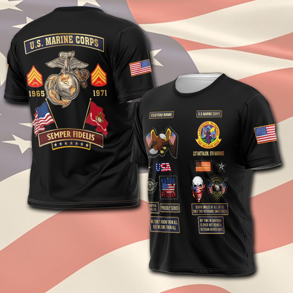 Marine Battalions, Lest We Forget - T-Shirt