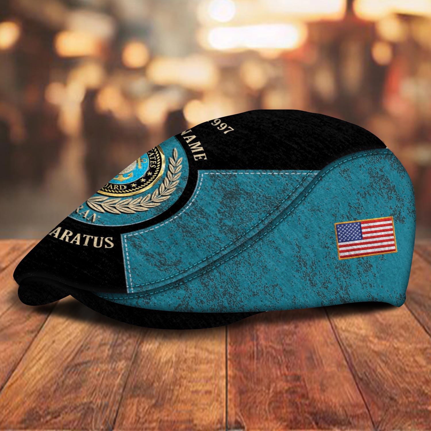 US Coast Guard, E 4 Gold - Jeff Cap - Image 2