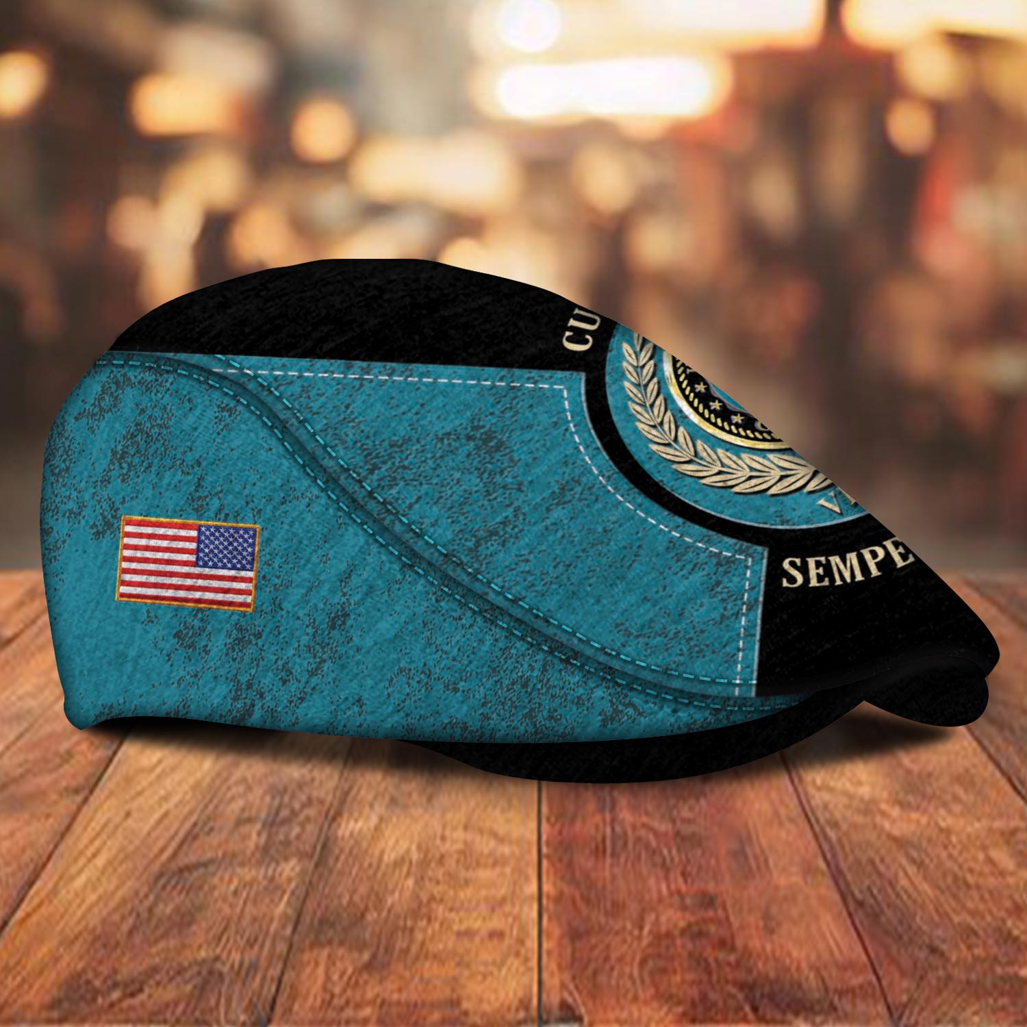 US Coast Guard, E 4 Gold - Jeff Cap - Image 3