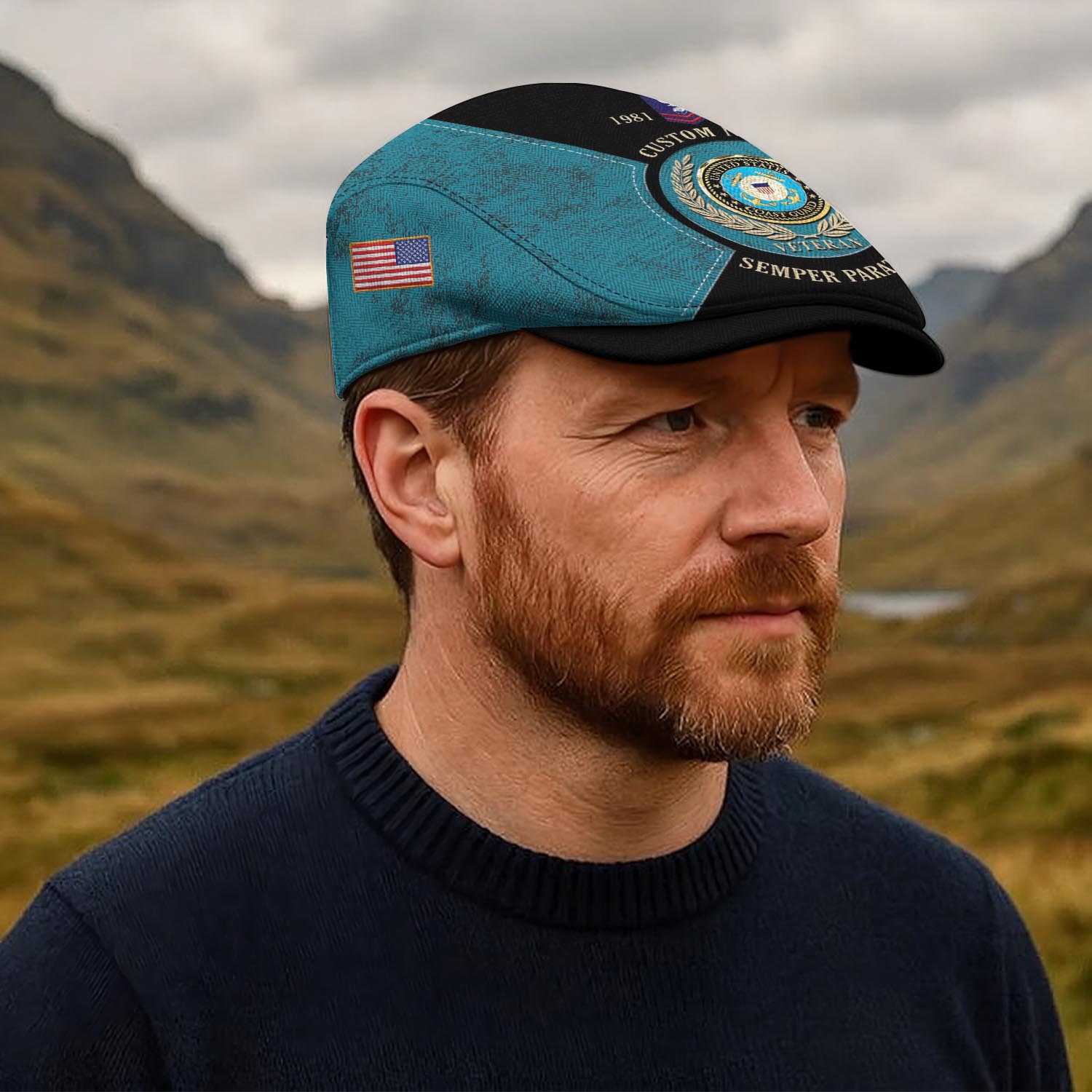 US Coast Guard, E 4 Gold - Jeff Cap - Image 6