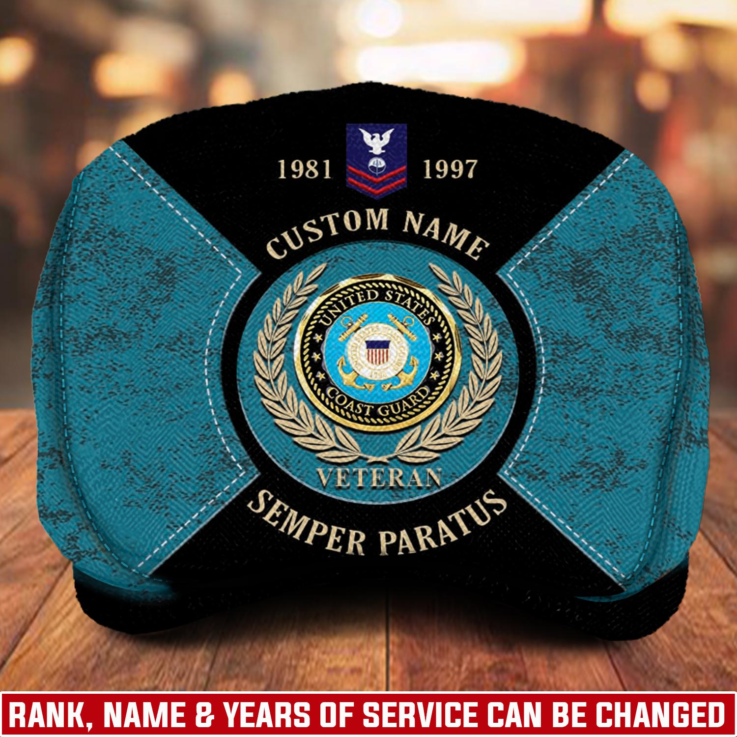 US Coast Guard, E 4 Gold - Jeff Cap