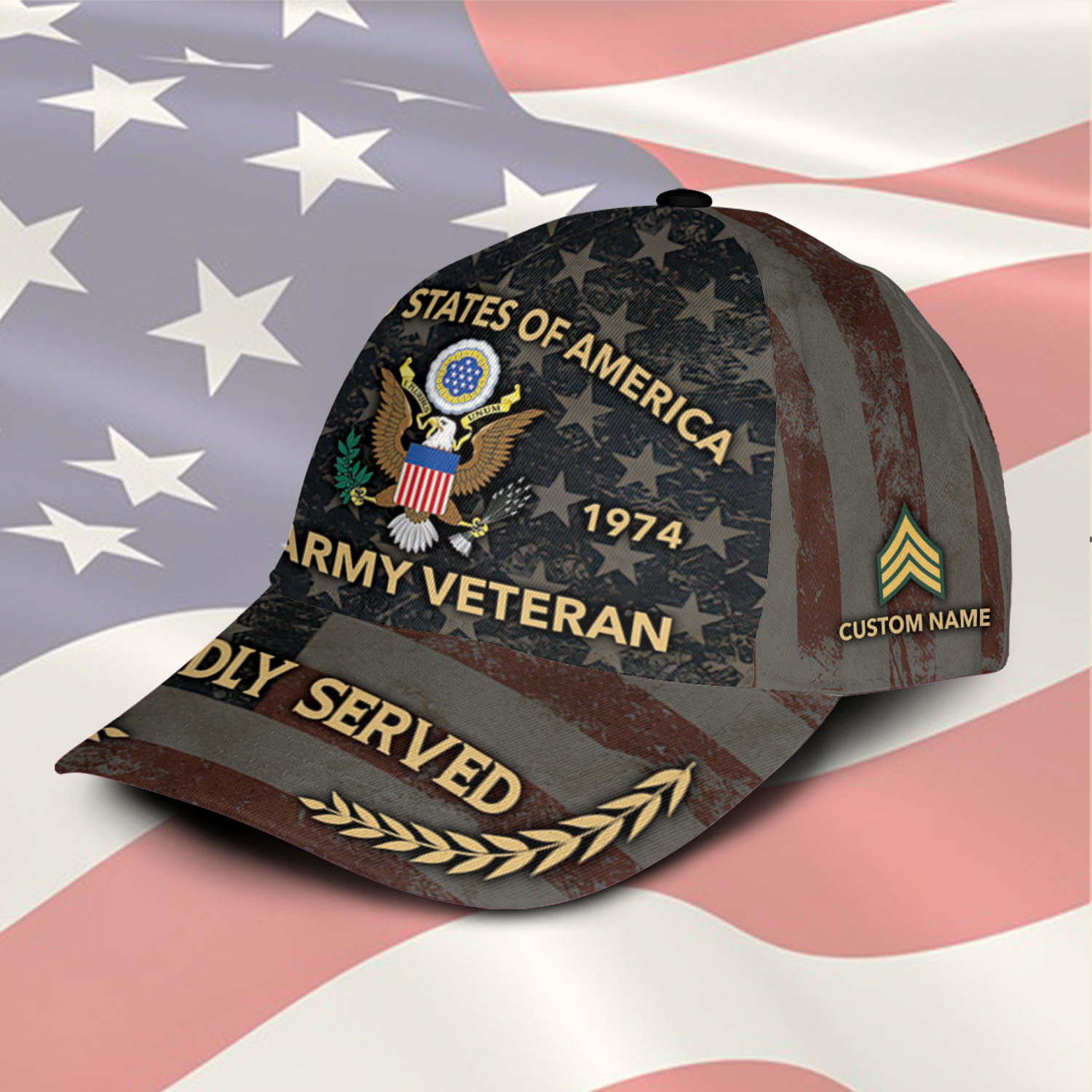 US Army, Thank a Veteran - Classic Cap - Image 2