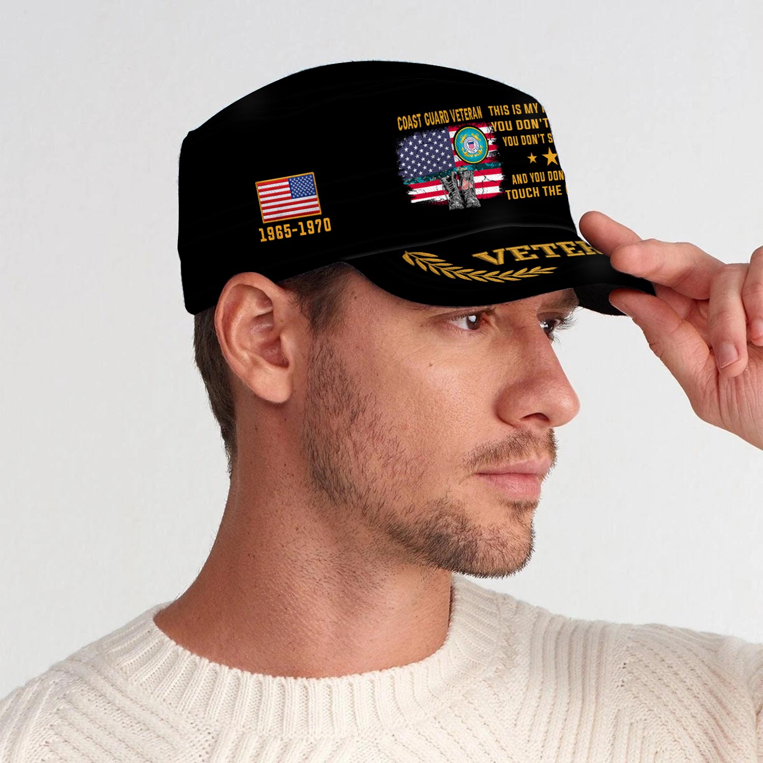 US Coast Guard, E 3 Blue - Military Cap - Image 3