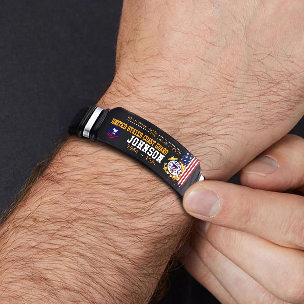 US Coast Guard, No One Gets Left Behind - Bracelet - Image 2