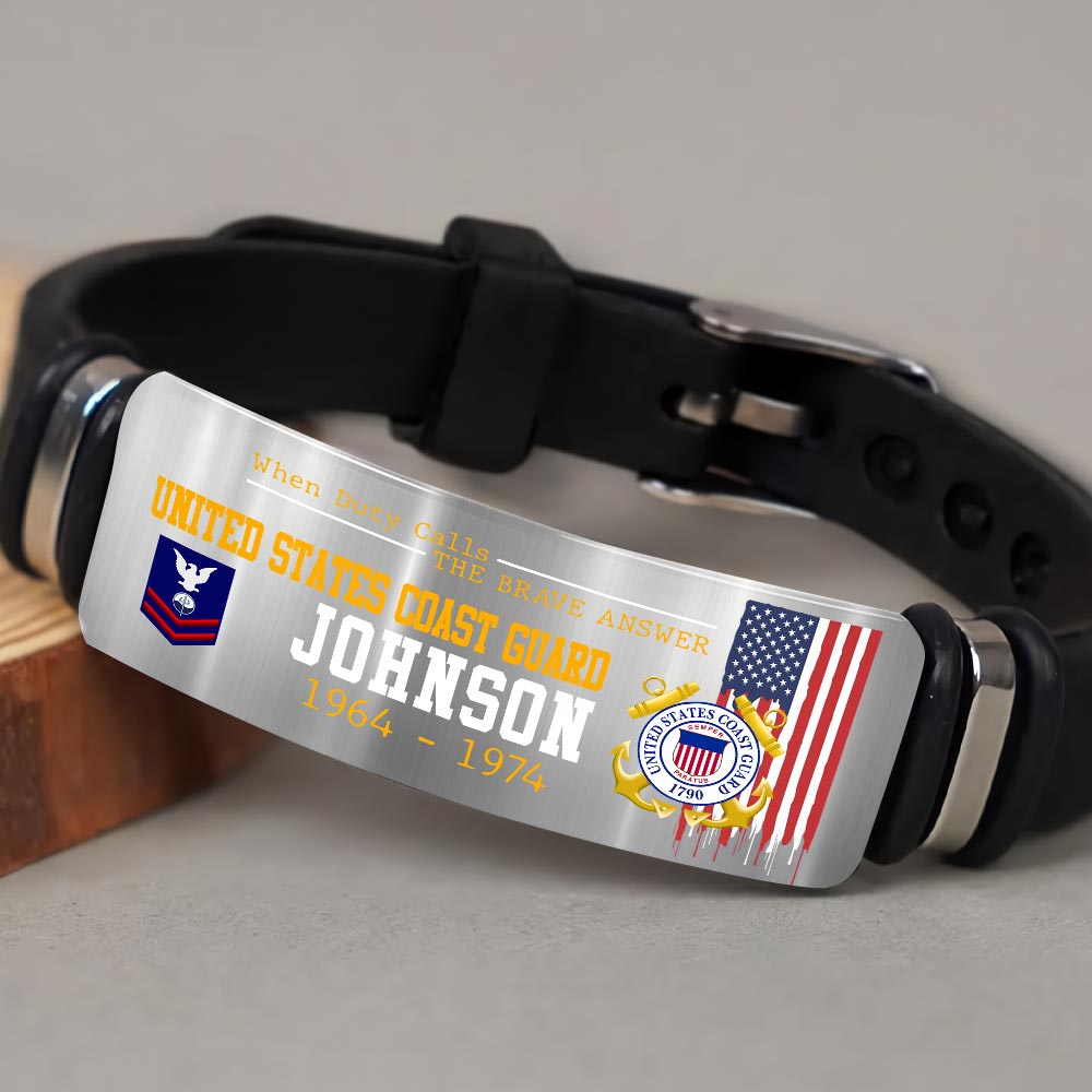 US Coast Guard, No One Gets Left Behind - Bracelet - Image 3