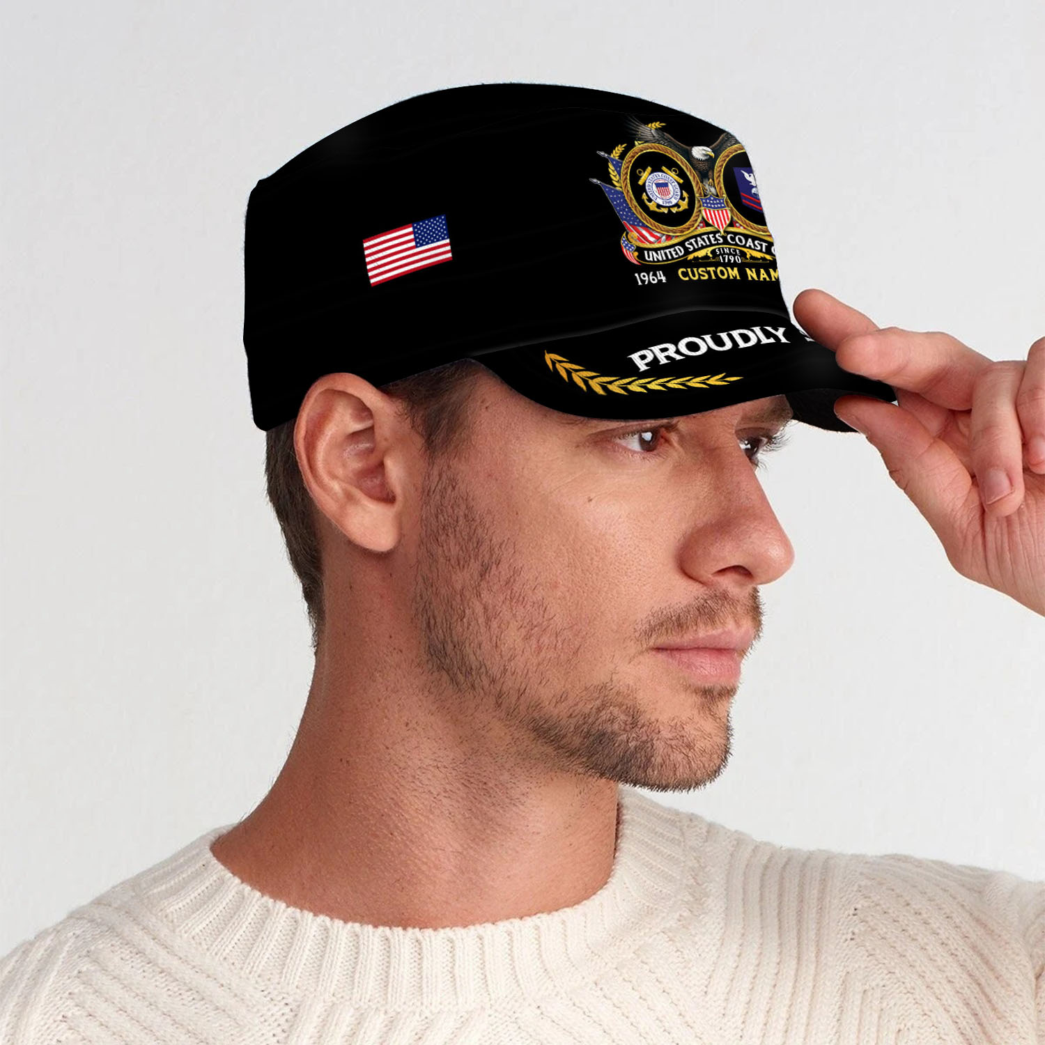 US Coast Guard, Proud To Have Served - Military Cap - Image 3