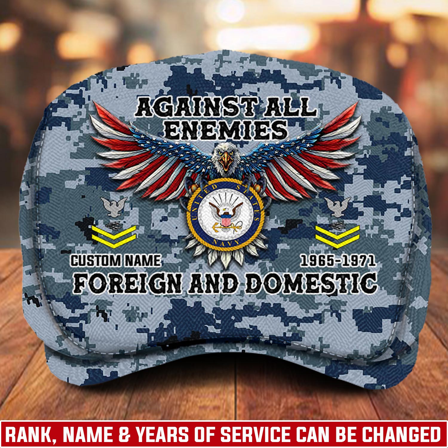 US Navy, No One Gets Left Behind - Jeff Cap