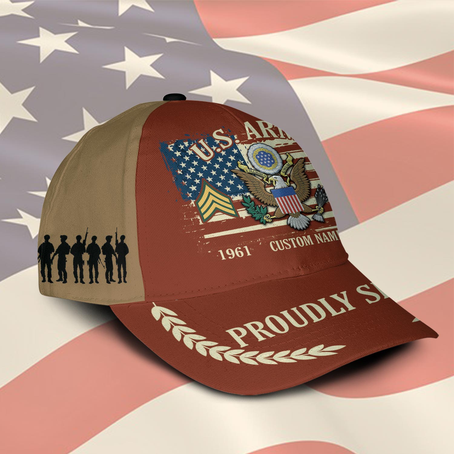 US Army, Honoring All Who Served - Classic Cap - Image 2