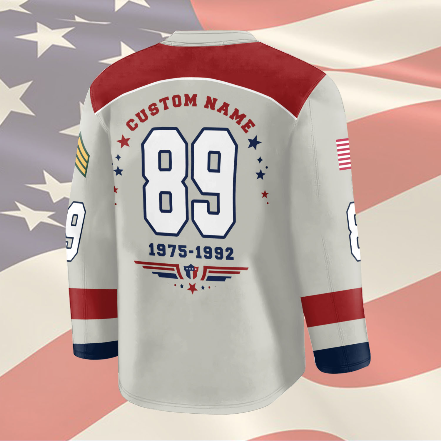 US Army, Life And Pride - Hockey Jersey - Image 3