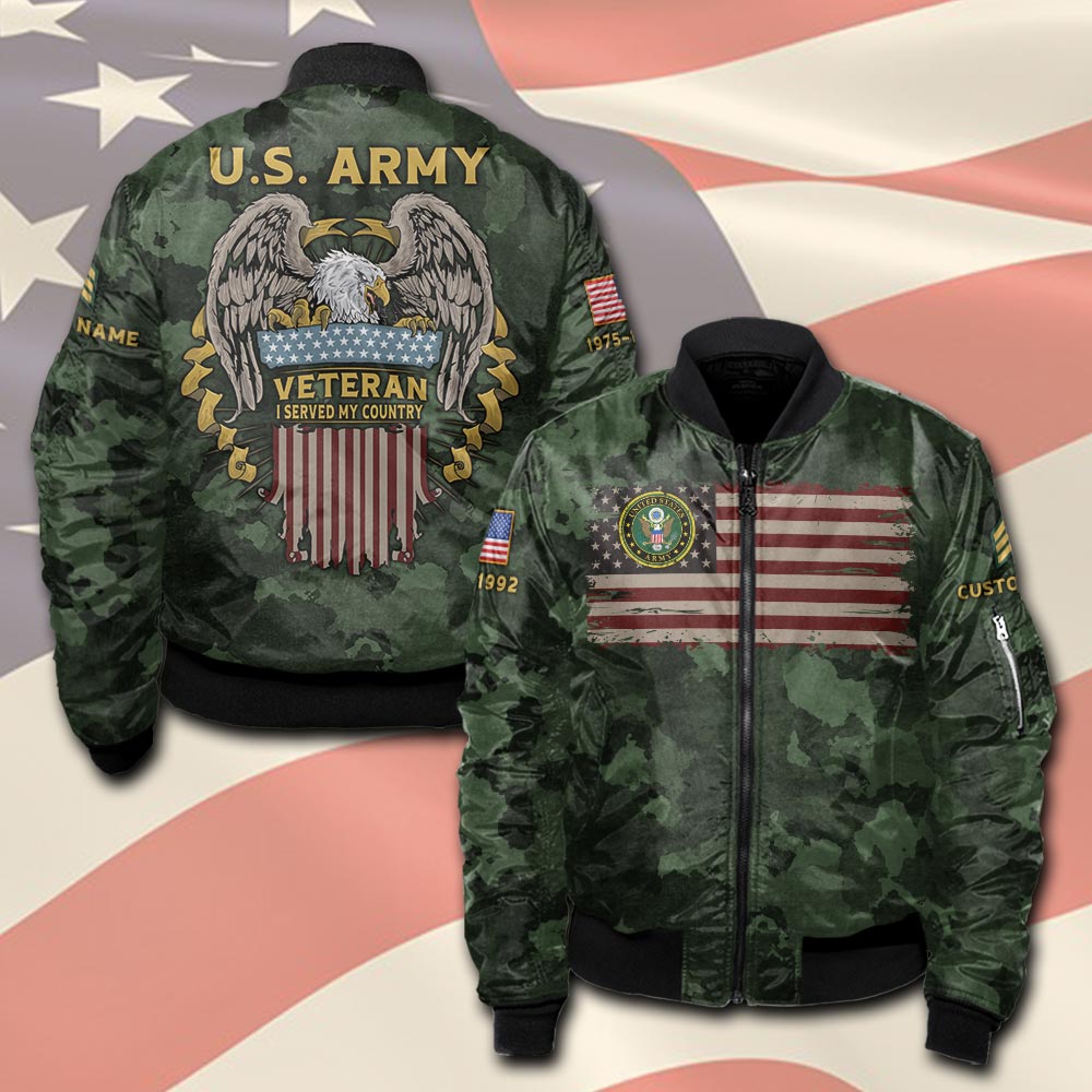 US Army, Thank a Veteran - Bomber Jacket