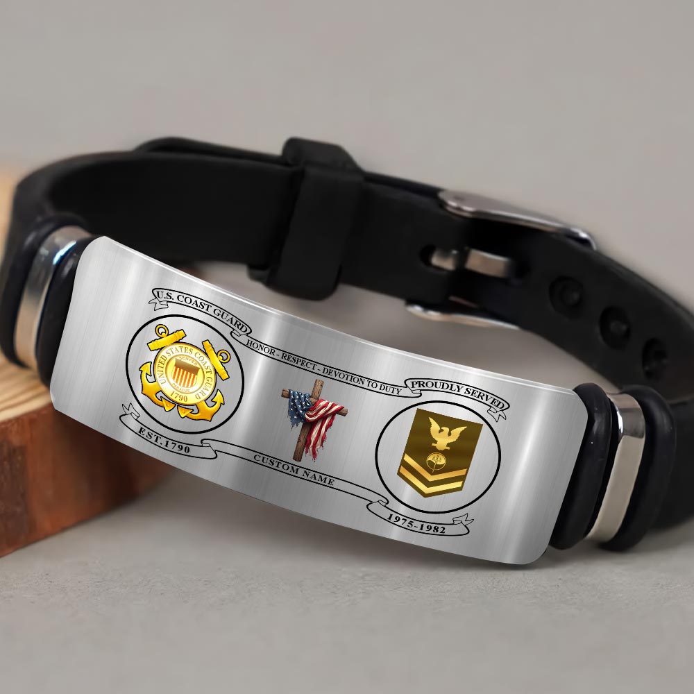 US Coast Guard, Semper Paratus - Bracelet - Image 3