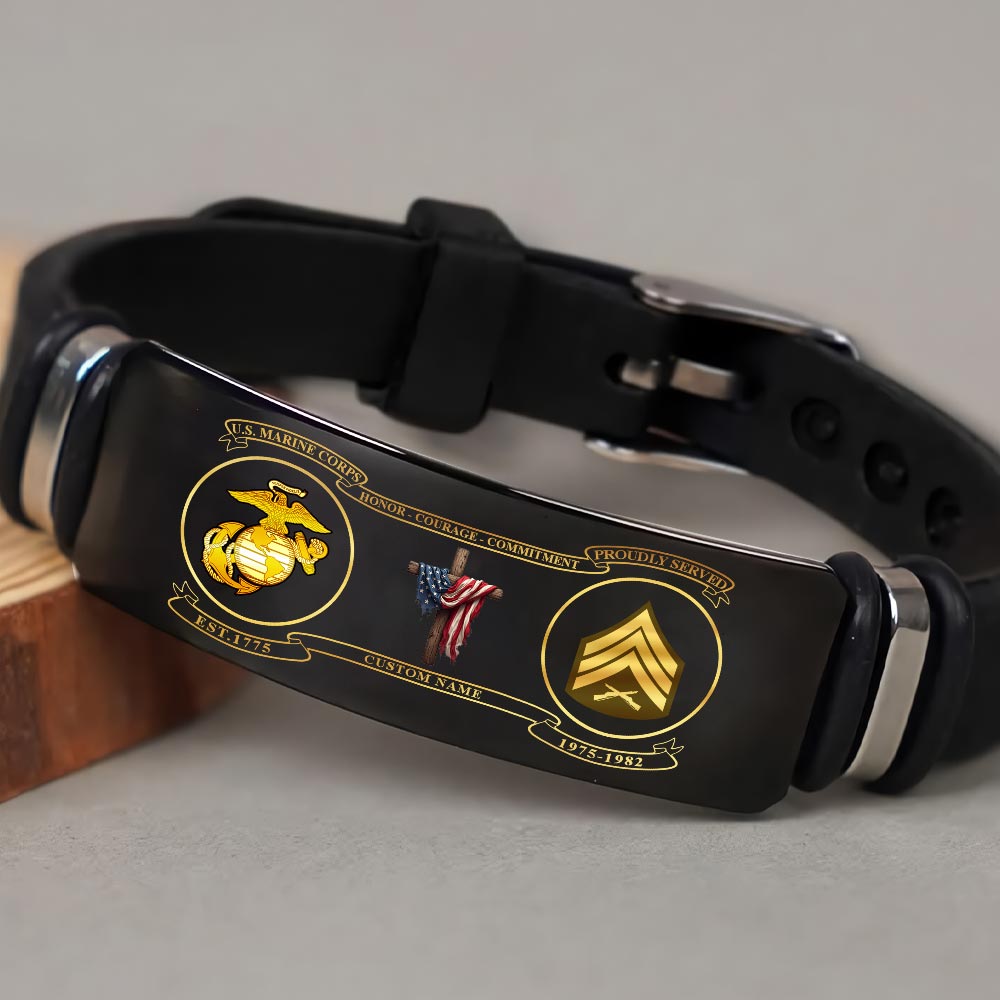 US Marine Corps, Proud To Have Served - Bracelet - Image 4