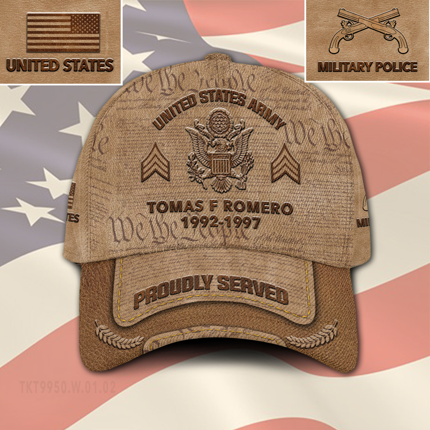 US Army Classic Cap - THCCustom25120101