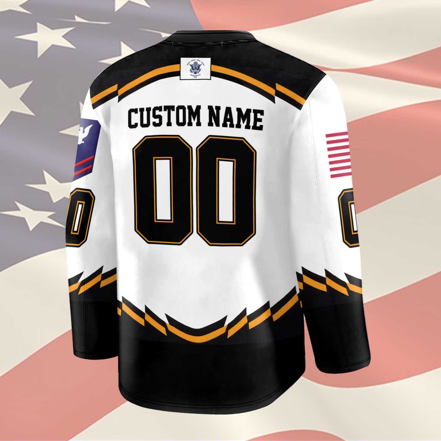 US Coast Guard, Always Ready - Hockey Jersey - Image 3