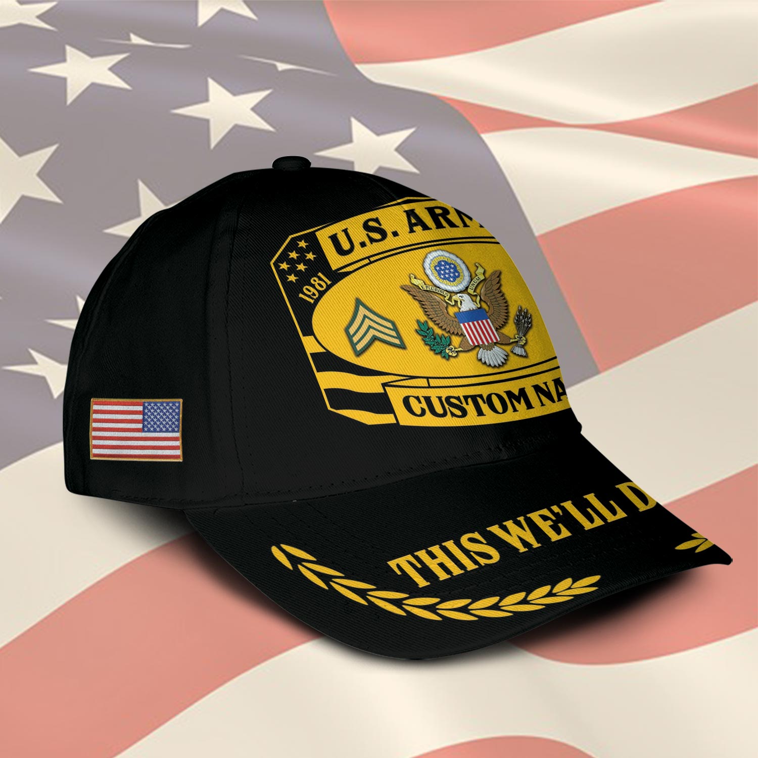 US Army, Served With Pride - Classic Cap - Image 2