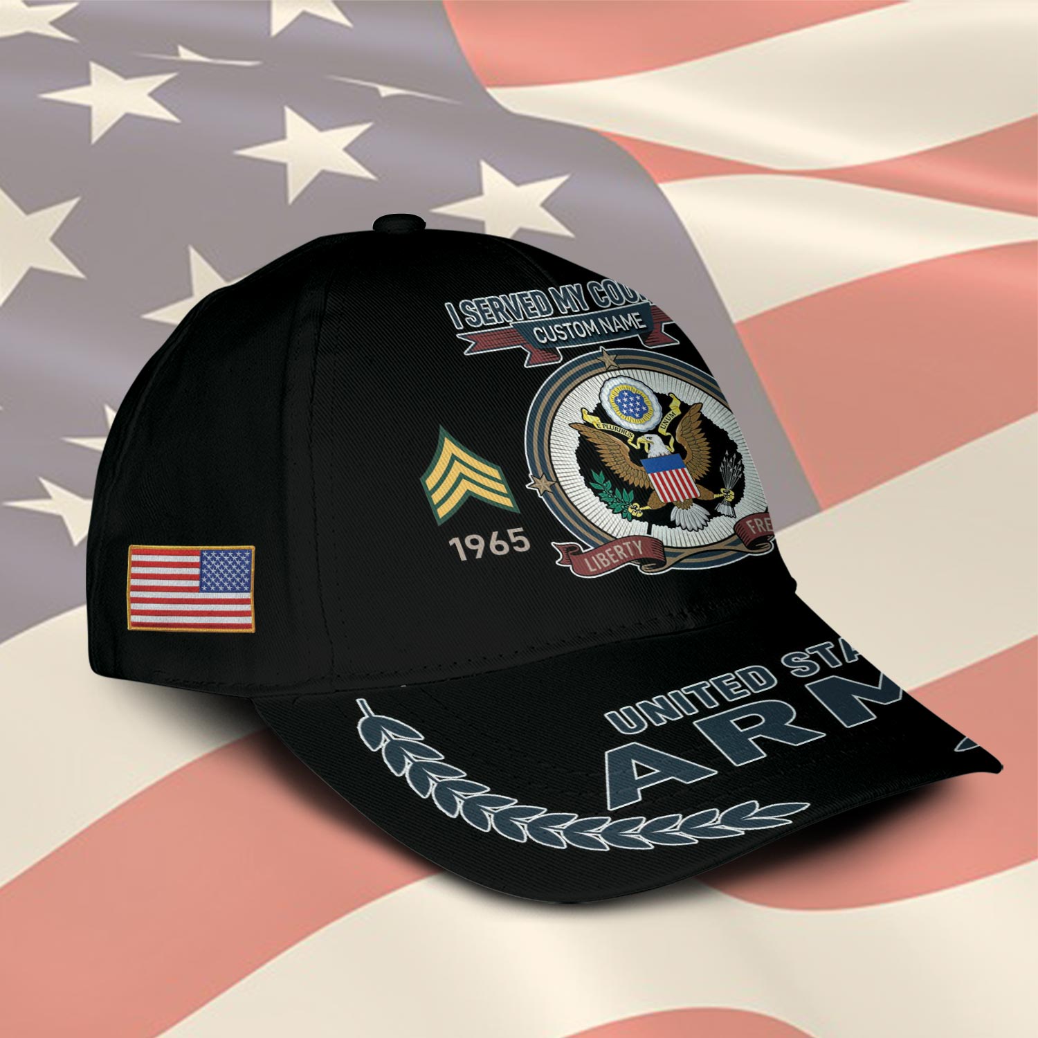 US Army, Served With Pride - Classic Cap - Image 2