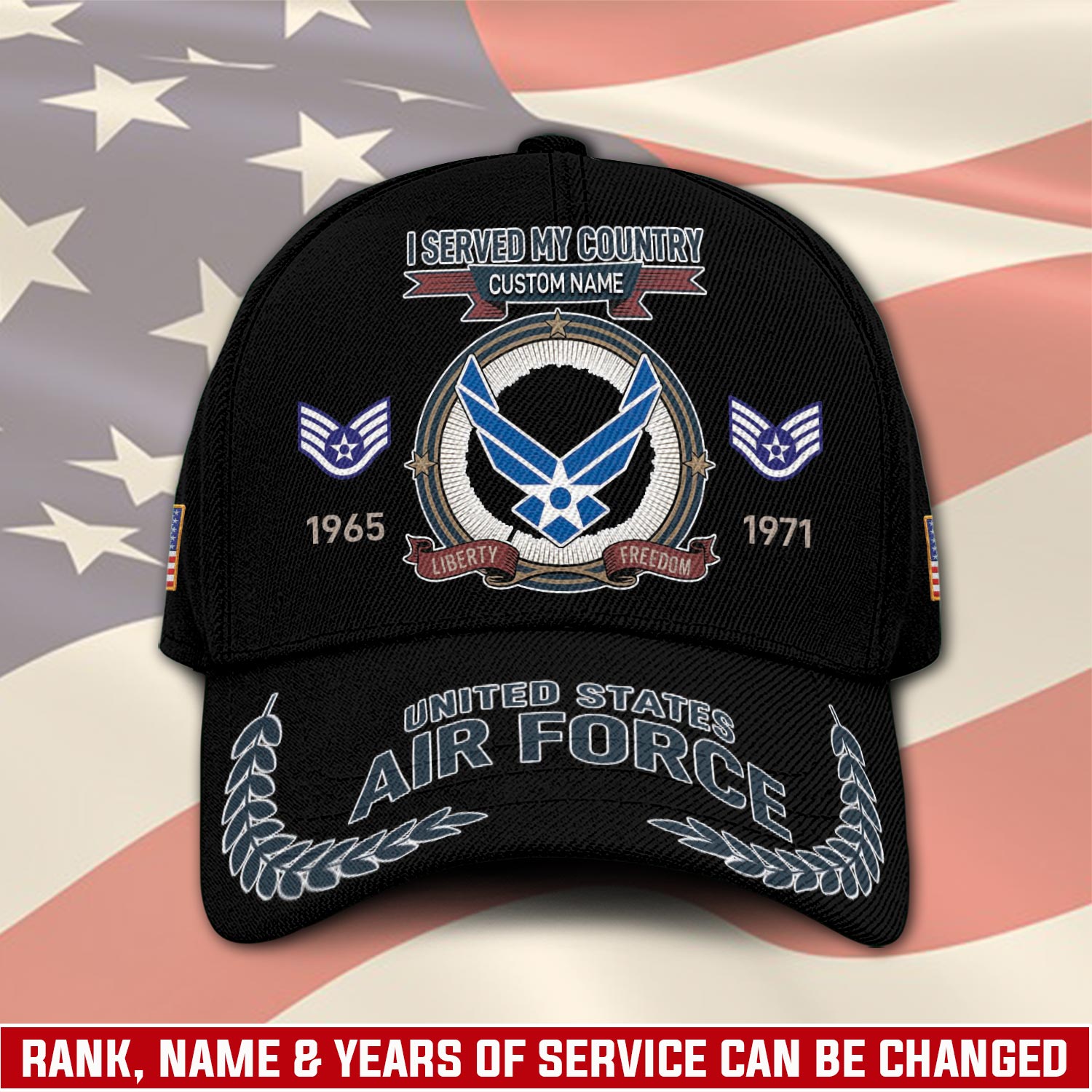 US Air Force, Proud Veteran - Classic Cap