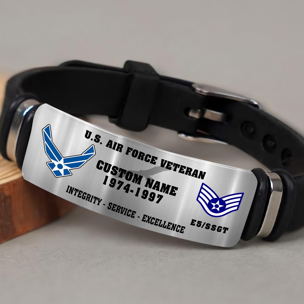 US Air Force , Thank a Veteran - Bracelet - Image 3
