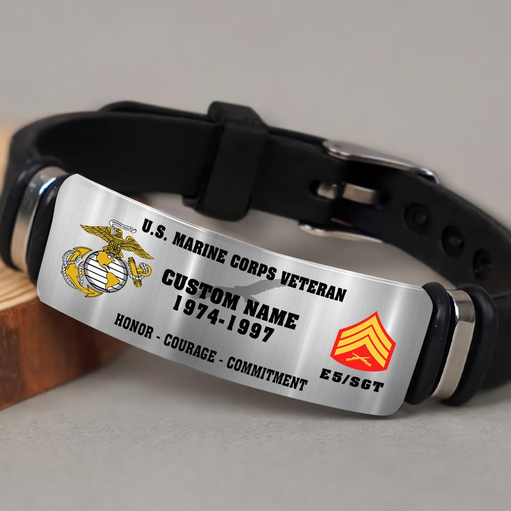 US Marine Corps, Proud To Have Served - Bracelet - Image 3
