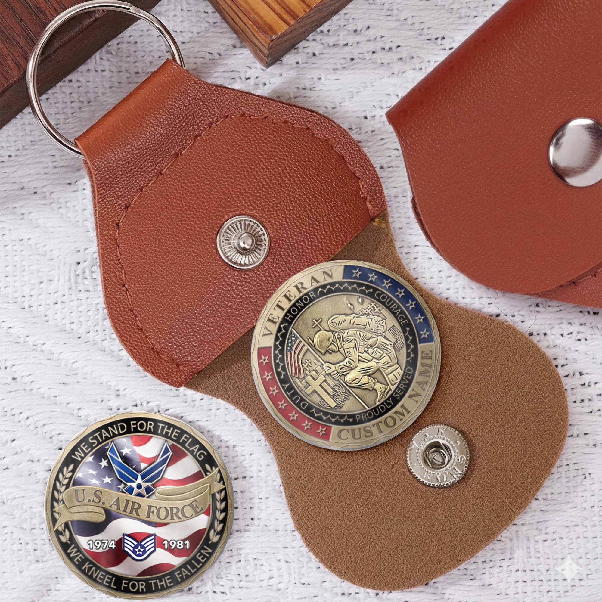 US Air Force, O 4 Air Force Major - Military Printed Challenge Coin - Image 5