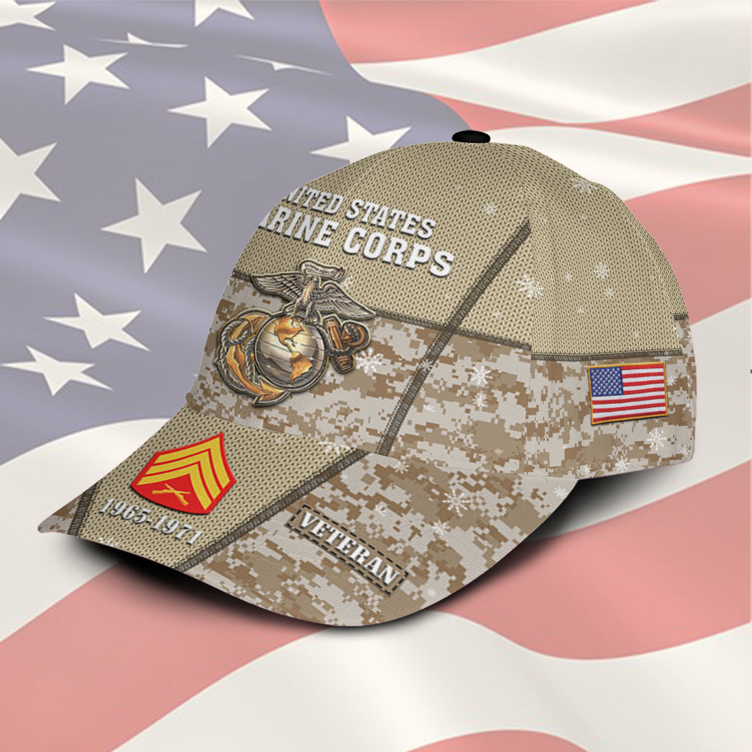 US Marine Corps, Thank a Veteran - Classic Cap - Image 2