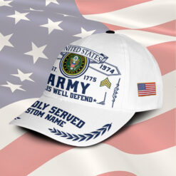 Alternative view of US Army, Honor The Fallen - Classic Cap