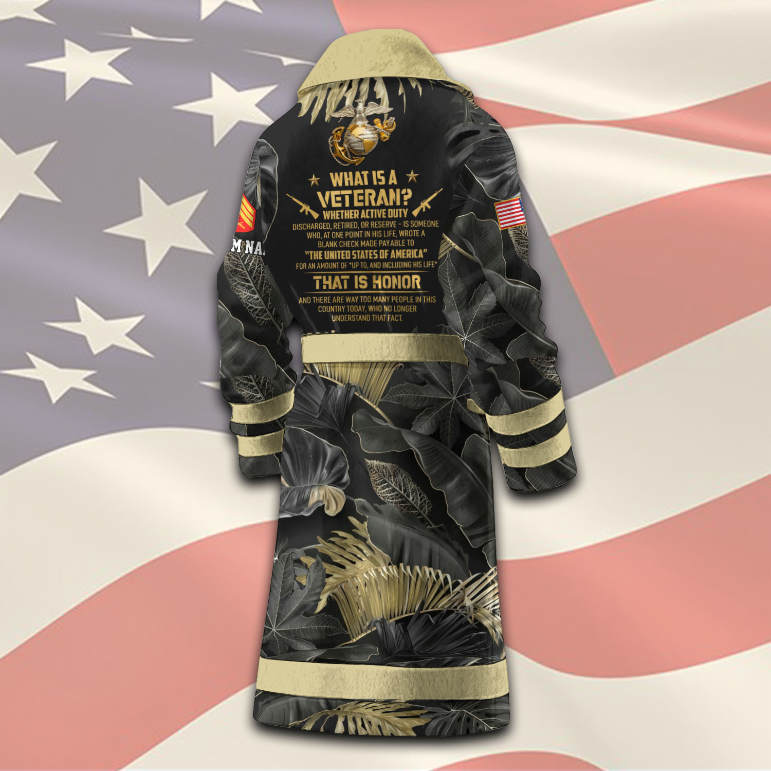 US Marine Corps, Life And Pride - Night Gown - Image 3