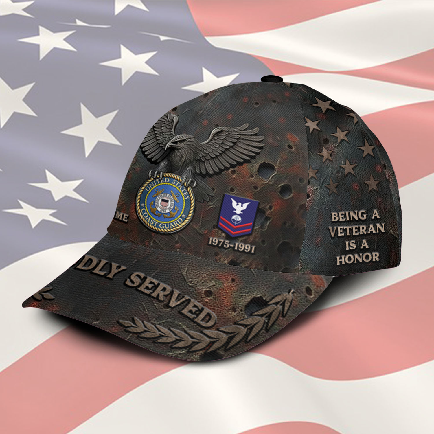 US Coast Guard, Life And Pride - Classic Cap - Image 2