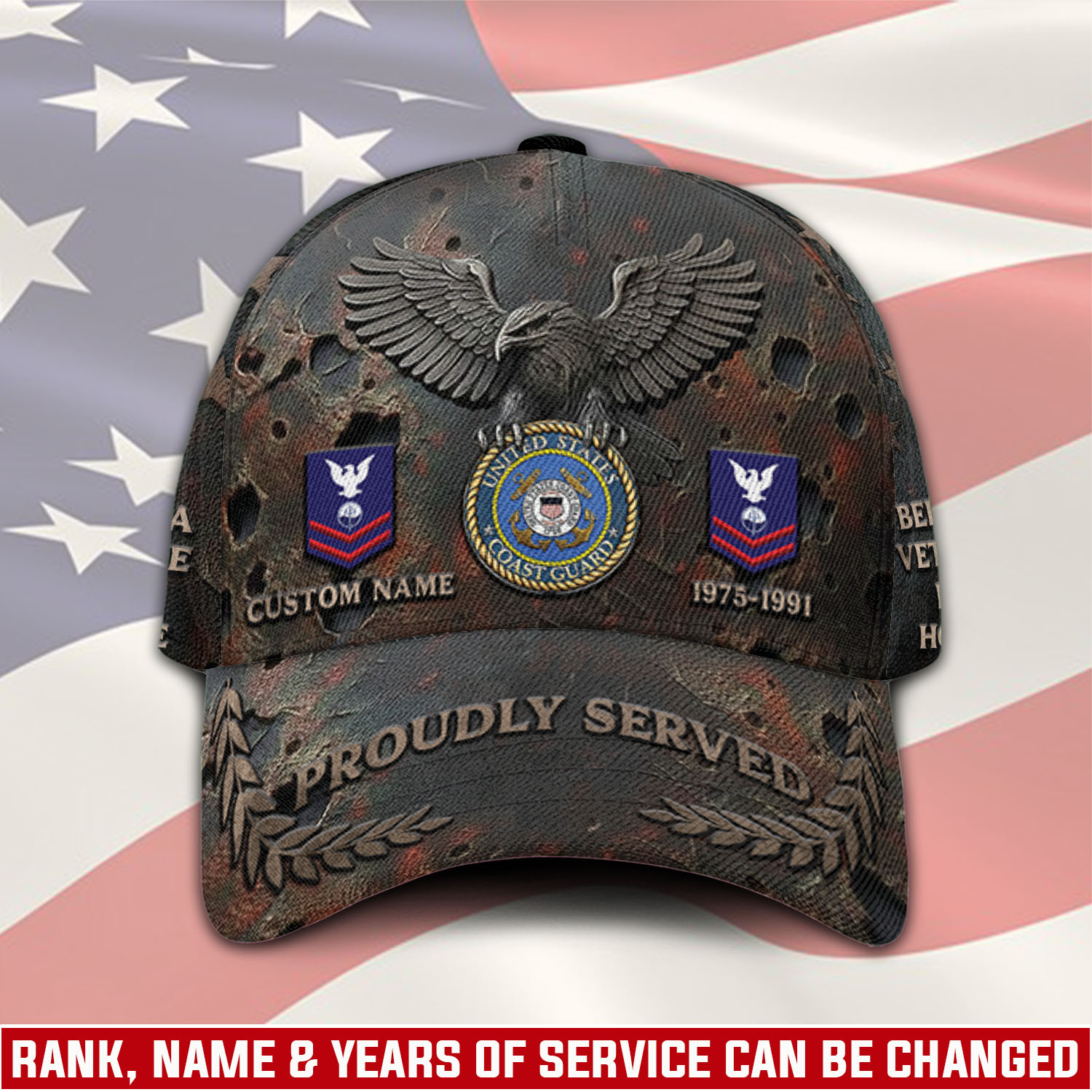 US Coast Guard, Life And Pride - Classic Cap
