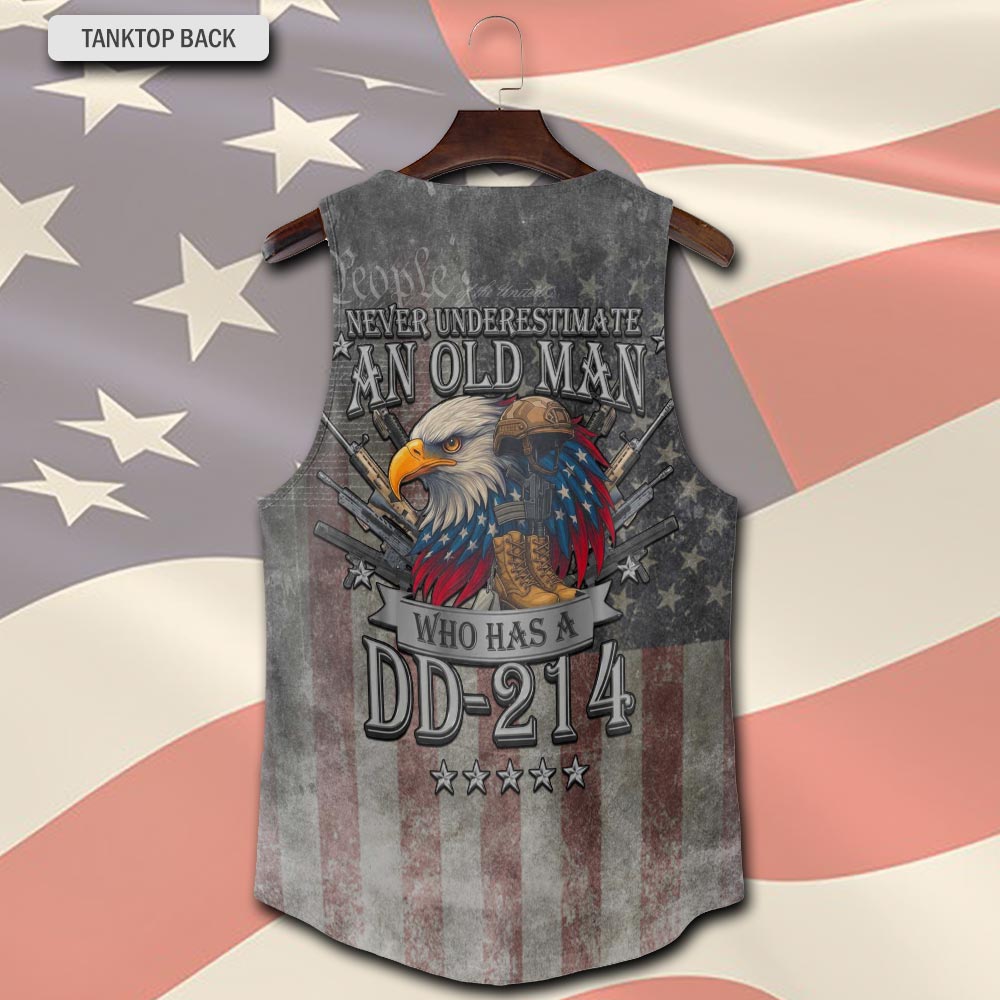 US Army, Land Of The Free, Because Of The Brave - Tank-Top - Image 3