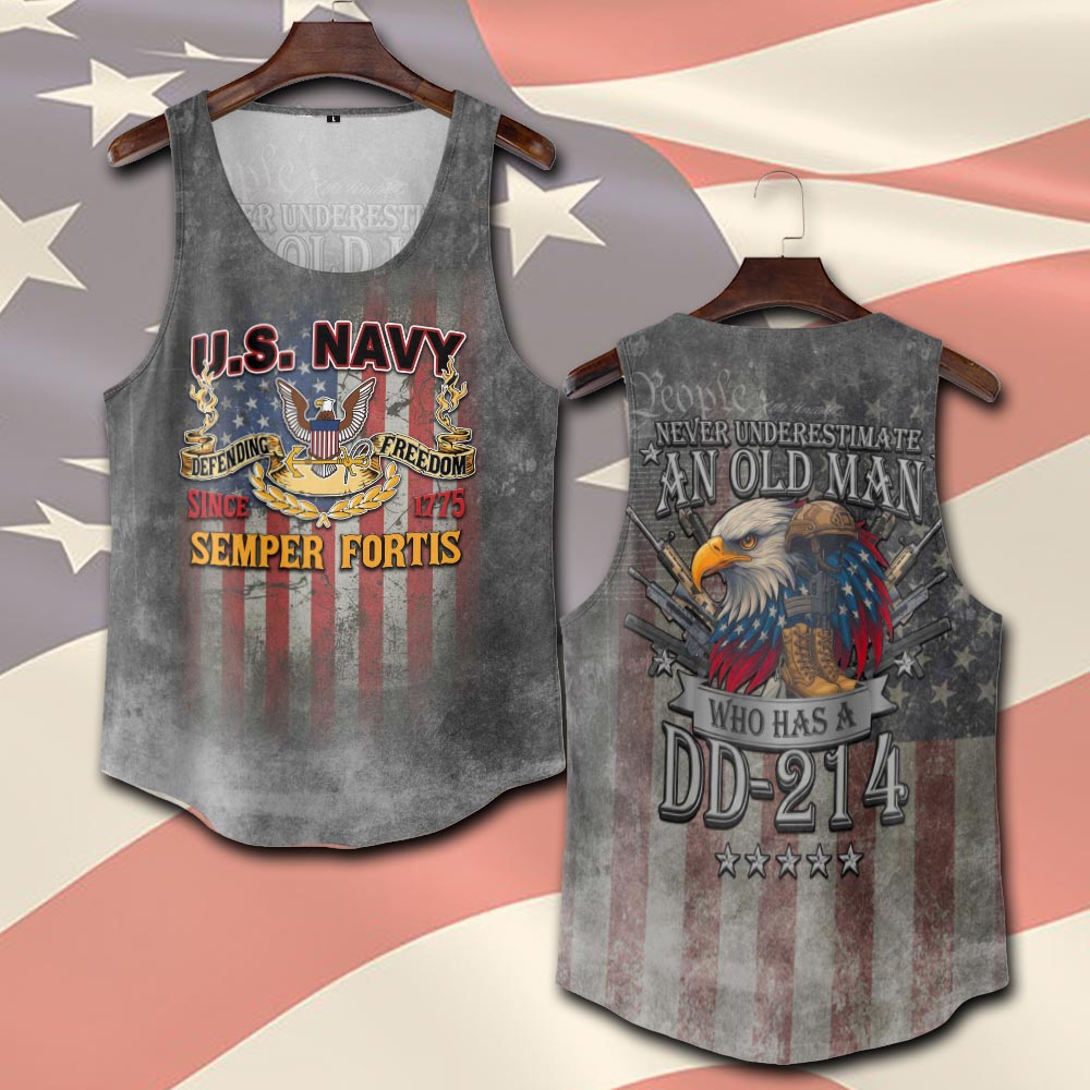US Navy, E 9 Gold - Tank-Top