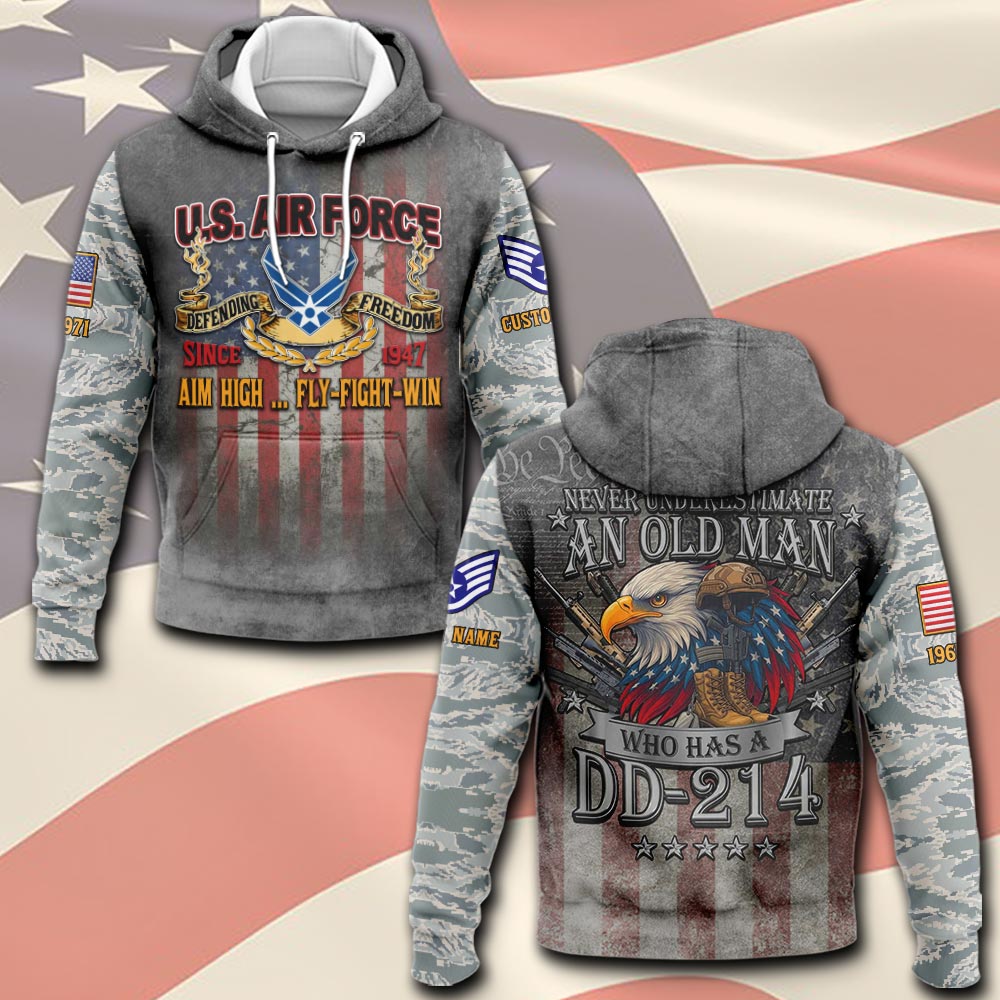 US Air Force , No One Fights Alone - Hoodie