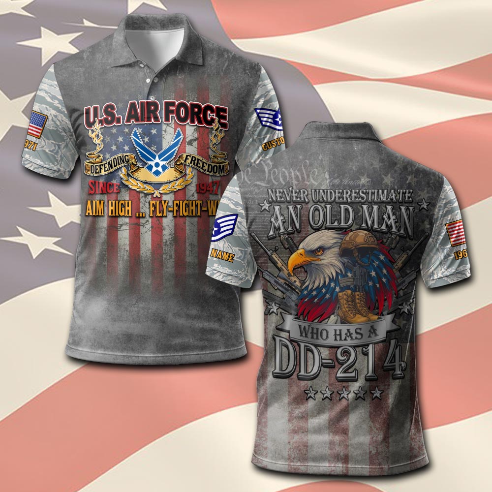 US Air Force , Proud To Have Served - Polo Shirt